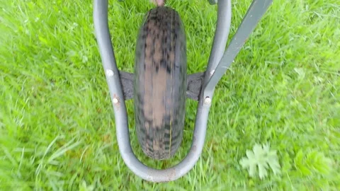 Point of view, first perspective. Work in the field concept. Close-up view of 스톡 동영상 155508763