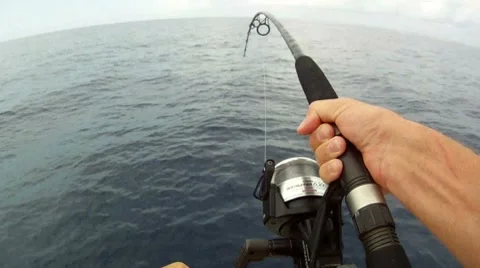 Point of View: Fishing Action Stock Footage 7903003