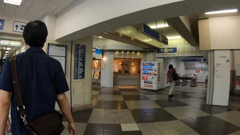 Point of View Hyperlapse Tokyo Street Stock Footage 96067862
