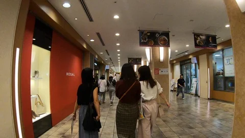 Point of View Hyperlapse Tokyo Street Stock Footage 96070648