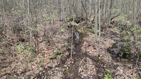 Point of View of a Micro Waterfall Stock-Footage 152102879