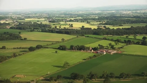 Point of view shot from inside a small single engine plane Stock Footage 133504174