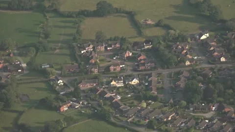 Point of view shot from inside a small single engine plane Stock Footage 133504427