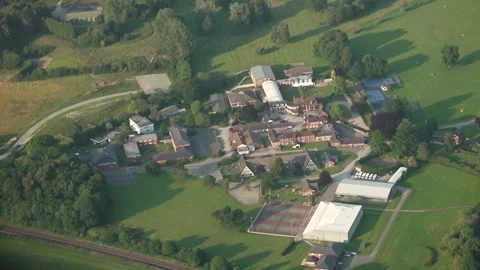 Point of view shot from inside a small single engine plane Stock Footage 133505148