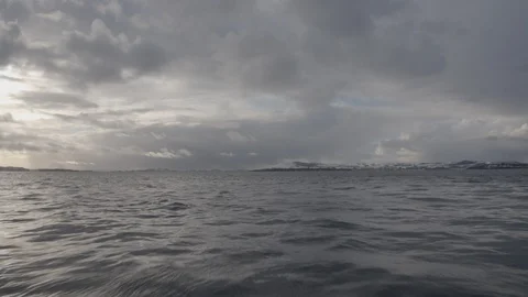 Point of View Shot of the Ocean Vídeo Stock 86849936