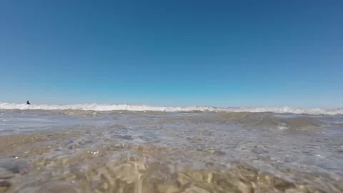 A Point of View Shot from the Water Surface. Concept An engaging and dynami.. Stock Footage 314102361