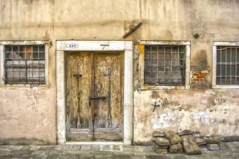 Point of view in Venice Foto stock