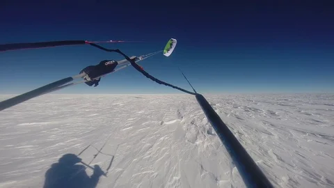 Point of view while parasailing 動画素材 79978184