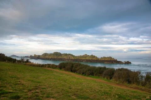 Pointe du grouin Stock Photos