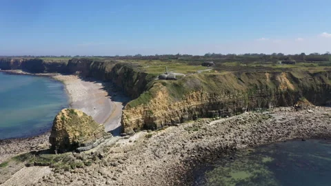 Pointe du Hoc, Normandy Stock Footage 131169323