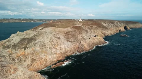 Pointe du raz 4 Stock Footage 268605636
