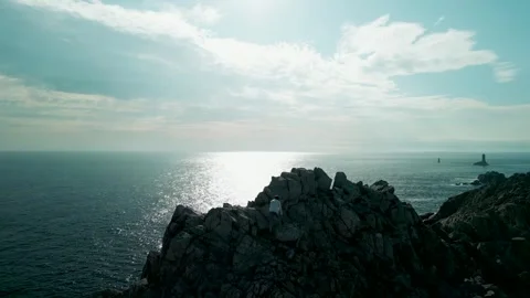 Pointe du raz 5 Stock Footage 268605588