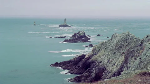 Pointe du raz Stock-Footage 43660003