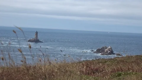 Pointe du Raz Video stock 96351308