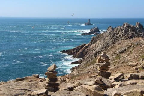 Pointe du Raz in Plogoff Foto stock