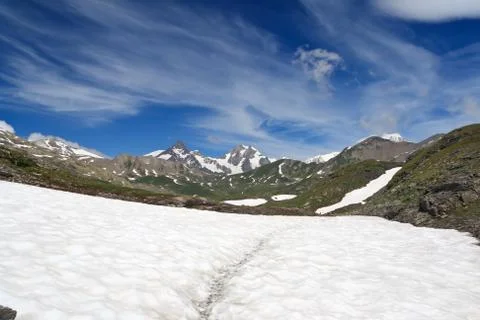 Pointe Rousse pass Stock Photos