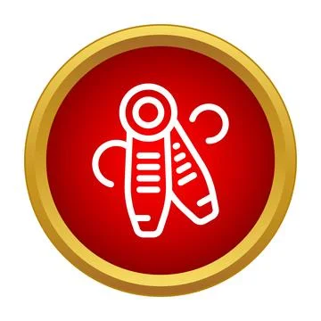 Pointe shoes icon representing ballet dance and performance Иллюстрация