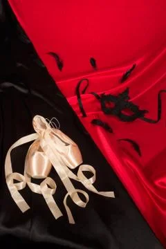 Pointe shoes Stock Photos