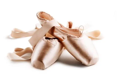 Pointe Shoes Foto stock