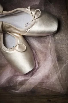 Pointe Shoes Stock Photos