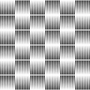 Pointed lines repeatable pattern Illustrazione stock