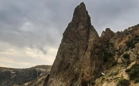 Pointed rock Orestes Foto stock
