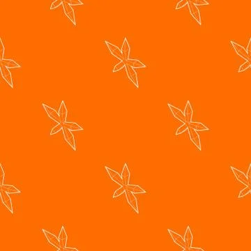 Pointed star pattern vector orange 스톡 일러스트