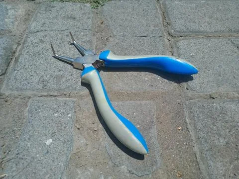 Pointed tip pliers Foto stock