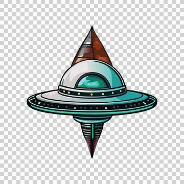 Pointed Witch Hat With Detailed Texture Centered brim point Stock Illustration