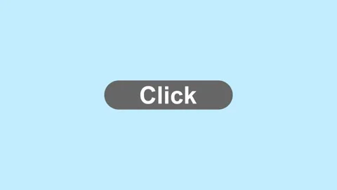 Pointer arrow cursor clicking button mouse click spark, Internet icons Video stock 347257982