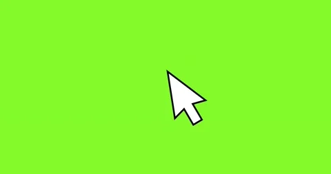 Pointer arrow cursor clicking. Stock Footage 148155898