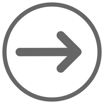 Pointer, arrow in modern flat style. Arrow button isolated on white background イラスト素材