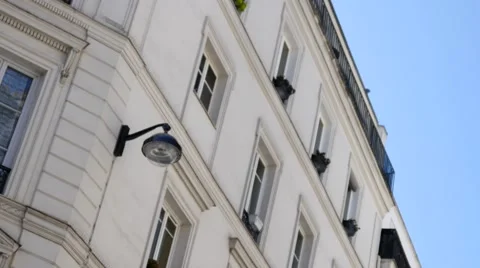 Pointer arrow to Sacre Coeur on Montmartre Paris Stock Footage 49830462