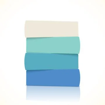 Pointer boards on white Stock Illustration