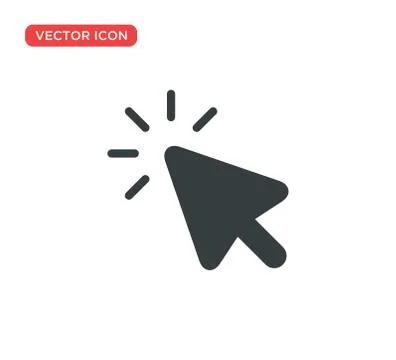 Pointer Cursor Icon Vector Illustration Design イラスト素材