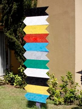 A pointer to the direction Stock Photos