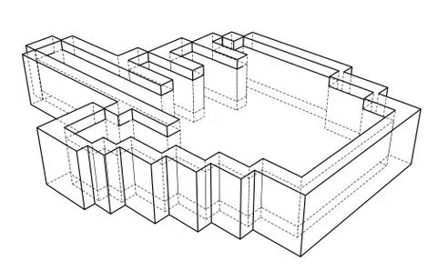 Pointer hand icon. 3d illustration Stockillustratie