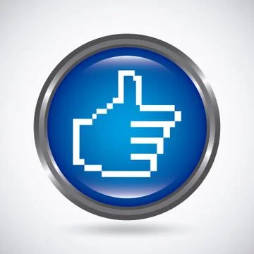 Pointer icon design, vector illustration eps10 graphic イラスト素材