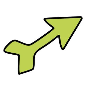 Pointer icon isolated on white background Stock Illustration