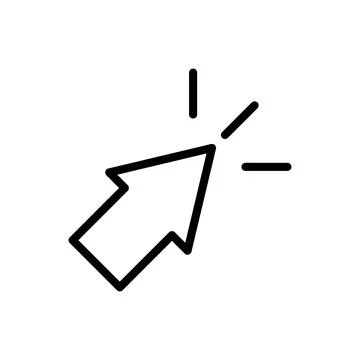 Pointer icon vector design templates Stock Illustration