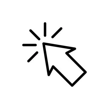 Pointer icon vector design templates Stock Illustration