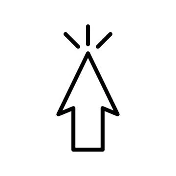 Pointer icon vector design templates Stock Illustration
