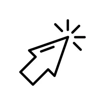 Pointer icon vector design templates Stock Illustration