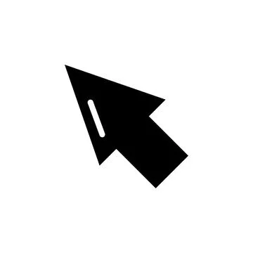 Pointer icon vector design templates Stock Illustration