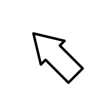 Pointer icon vector design templates Stock Illustration