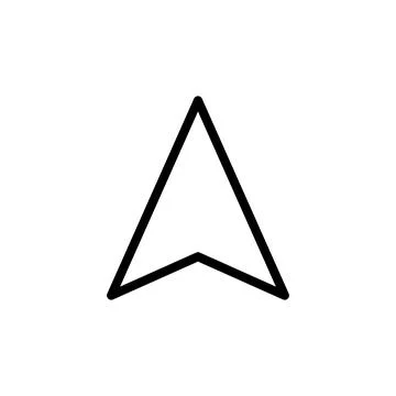 Pointer icon vector design templates Stock Illustration