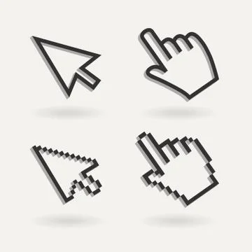 Pointer Stock Illustration