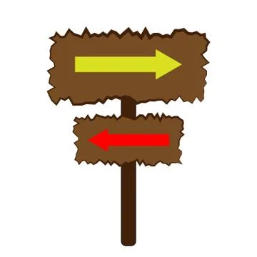 Pointer isolated on white background Stock Illustration