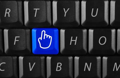 Pointer on a keyboard pointer on a keyboard Copyright: xZoonar.com/Sergeyx... Stock Photos