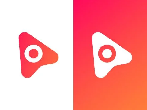 Pointer Logo Design Stockillustratie